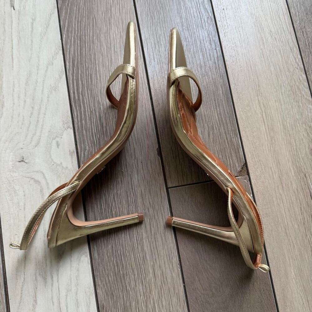 Kurt geiger london gold slingback - Picture 4 of 6